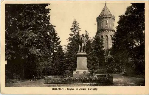 Colmar - Statue et Jardin Bartholdi -63494