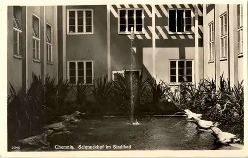 Chemnitz - Schmuckhof im Stadtbad -61958