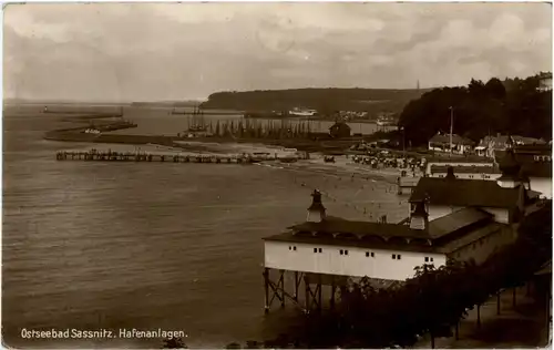 Sassnitz auf Rügen - Hafenanlagen -61194