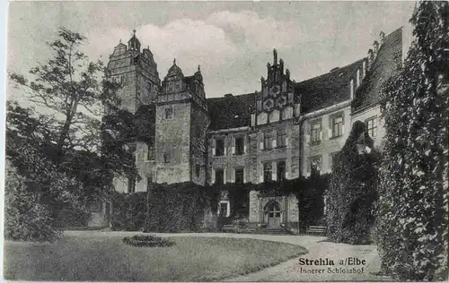 Strehla a. Elbe - Innerer Schlosshof -61926