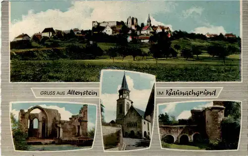 Gruss aus Altenstein im Baunachgrund -61464