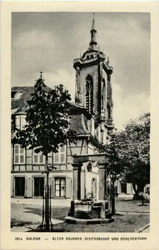 Colmar - Alter Brunnen -63636