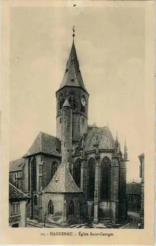 Hagenau - Eglise Saint Georges -64202