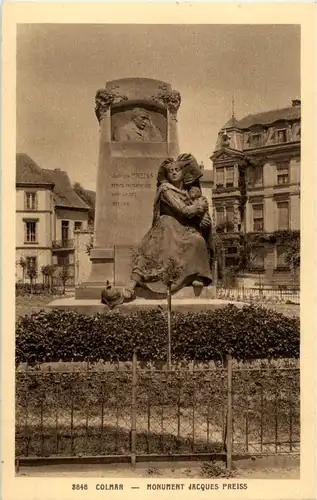 Colmar - Monument Jacques Preiss -63564