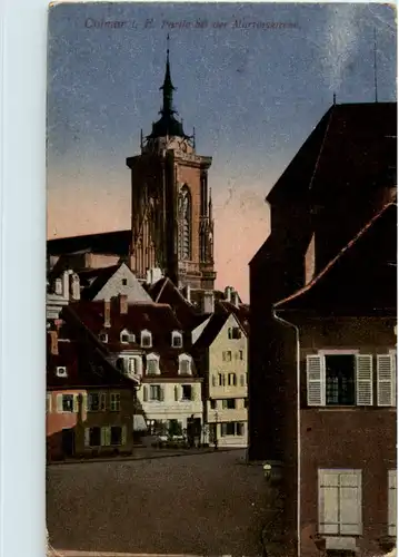 Colmar - Partie an der Martinskirche -63648
