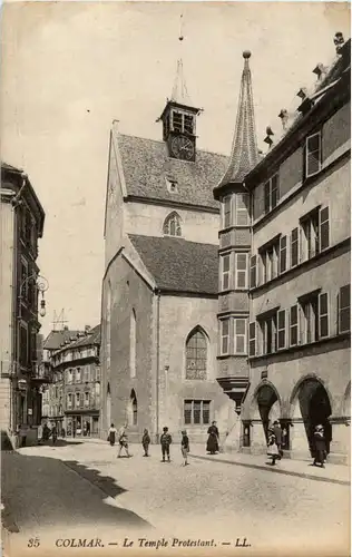 Colmar - Le Temple Protestant -63584