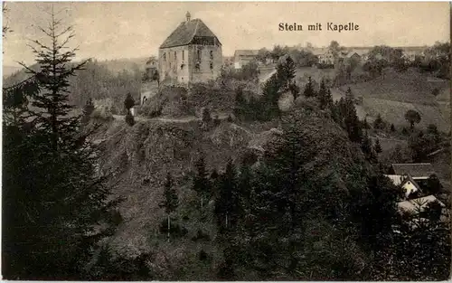 Stein mit Kapelle -61952