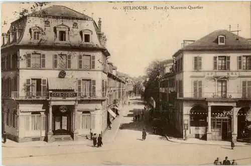 Mulhouse - Place du Nouveau Quartier -64514