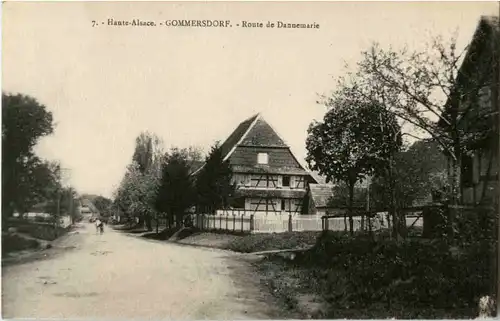 Gommersdorf - Route de Dannemarie -64004