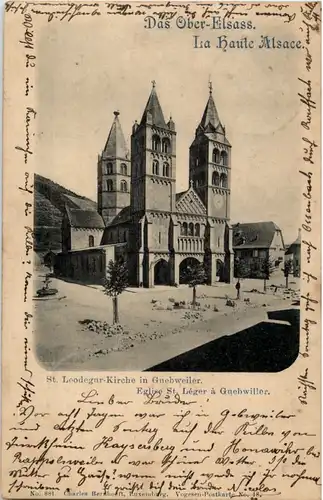 Guebwiller - Gebweiler - St. Leodegne Kirche -64064