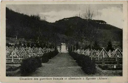 Munster - Cimetiere des guerriers francais -64636