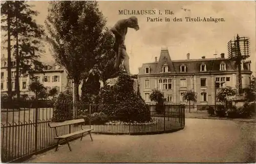 Mulhouse - Partie in den Tivoli Anlagen -64504