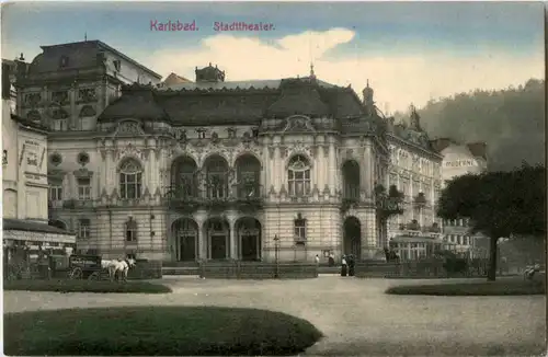 Karlsbad - Stadttheater -65472