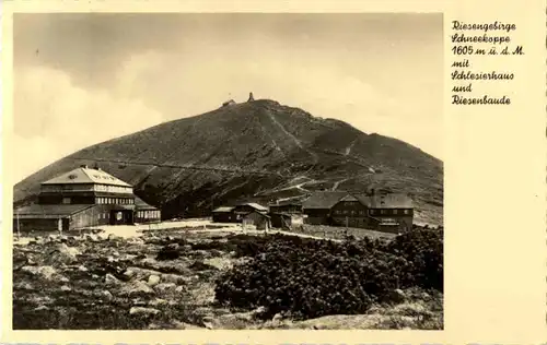 Schneekoppe mit Schlesierhaus -65544
