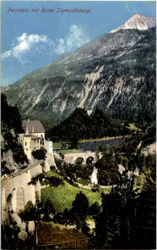 Fernstein mit Ruine Sigmundsburg -66528