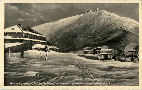 Schlesierhaus und Schneekoppe -65086