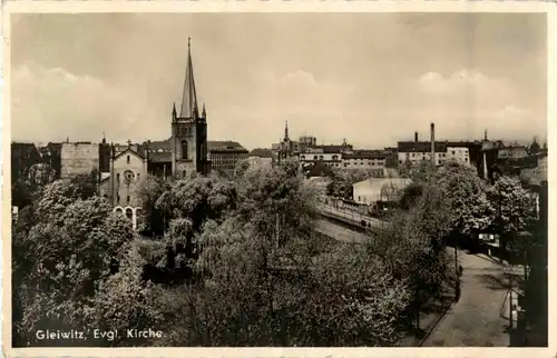 Gleiwitz - Evang. Kirche -66110