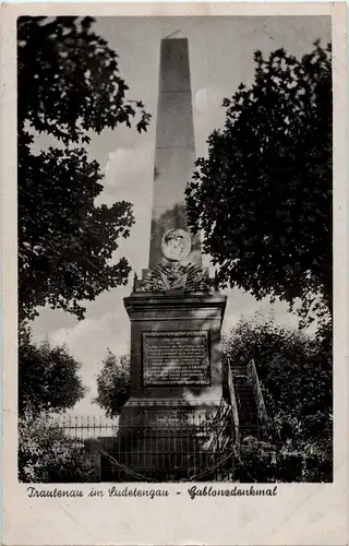 Trautenau im Sudetengau - Gablonzdenkmal -66098