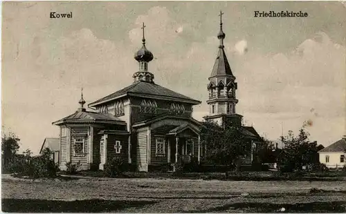 Kowel - Friedhofskirche Feldpost -66650