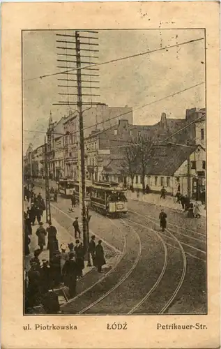 Lodz - Petrikauer Strasse - Feldpost -66598