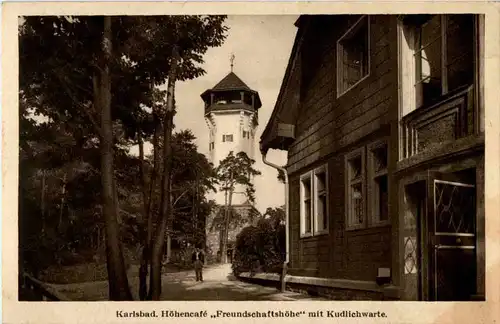 Karlsbad - Höhencafe Freundschaftshöhe -66044