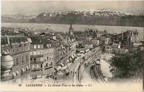Lausanne - Le grand Pont -67300