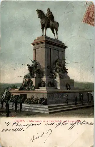Roma - Monumento a Garibaldi -67400
