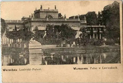 Warschau - Lazienki Palast - Feldpost -66244