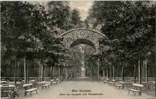 Bad Kudowa - Allee am Kurplatz -66680