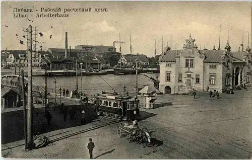 Libau - Arbeiterhaus -65876