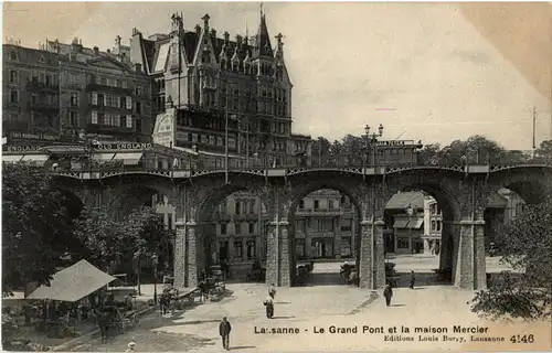 Lausanne - Le grand pont -67288