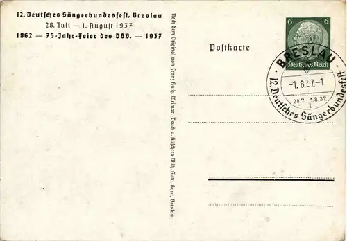 Breslau - Sängerbundesfest 1937 -67110