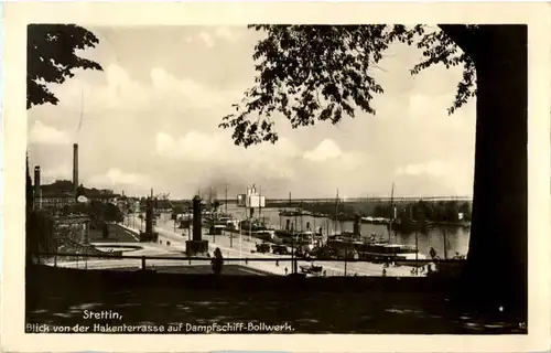 Stettin - Dampfschiff Bollwerk -65976