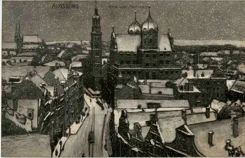 Augsburg im Winter -67636