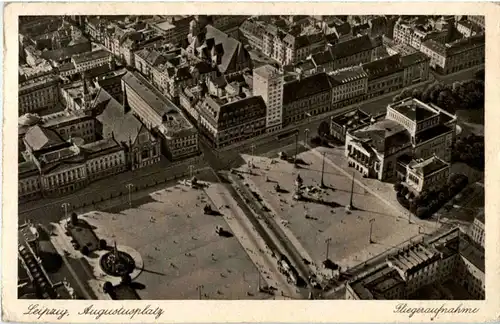 Leipzig - Augustusplatz - Fliegeraufnahme -67598