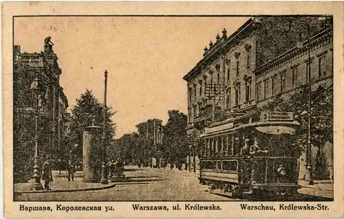 Warschau - Krolewska Strasse -66606