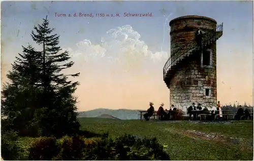 Turm auf dem Brend - Schwarzwald -67916