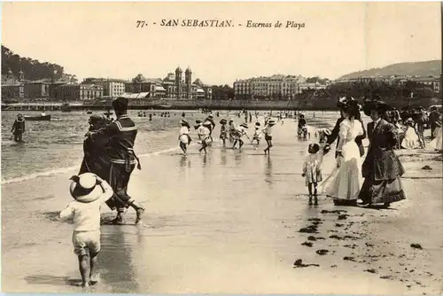 San Sebastian - Escenas de Playa -67224