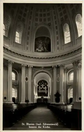 St. Blasien - Inneres der Kirche -68218