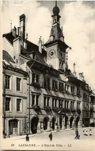 Lausanne - L Hhotel de Ville -67304