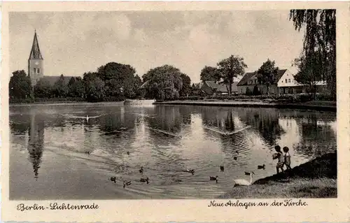 Berlin-Lichtenrade - Neue anlagen an der Kirche -68640