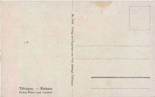 Tübingen - Rathaus -69326