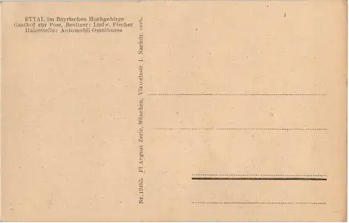 Ettal - Gasthof zur Post -68760