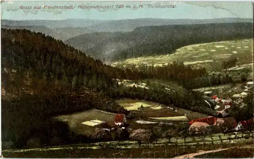 Gruss aus Freudenstadt - Christophstal -68498