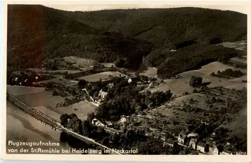 Stiftsmühle bei Heidelberg - Flugzeugaufnahme -67604