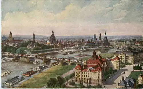 Dresden - Zeppelin Ansicht -68678