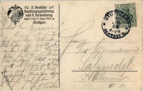 Stuttgart - 11. Handlungsgeholfentag 1909 -68718