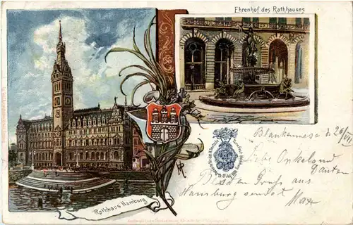 Hamburg - Rathaus -68690