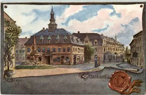 Emmendingen - Künstlerkarte C. Biese -68504