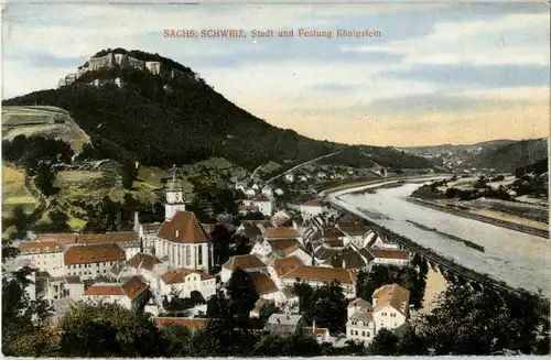 Stadt und Festung Königstein -69428